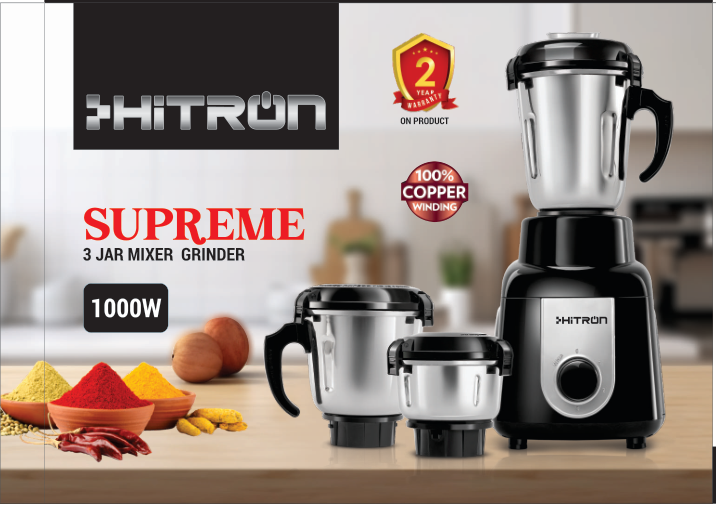 HITRON SUPREME 3 JAR MIXER GRINDER